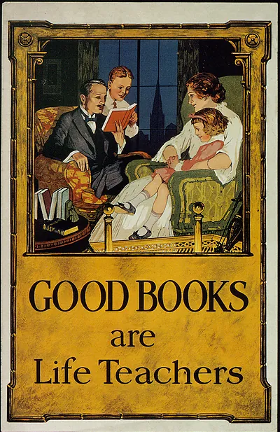Good books are life teachers