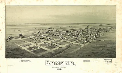 Edmond, Oklahoma, 1891