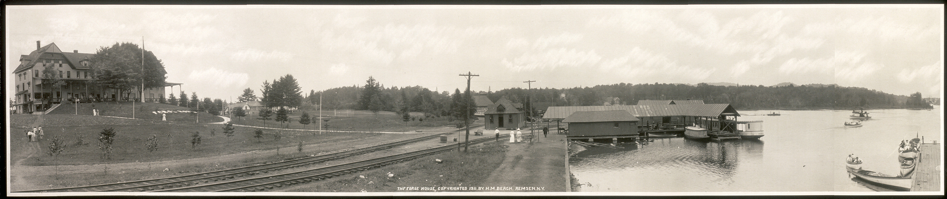 The Forge House Old Forge, New York, 1911, 1911 — historic image