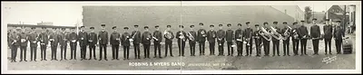 Robbins & Myers Band, Springfield, Ohio, 1917
