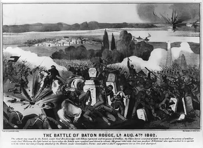 The Battle of Baton Rouge, La. Aug. 4th 1862