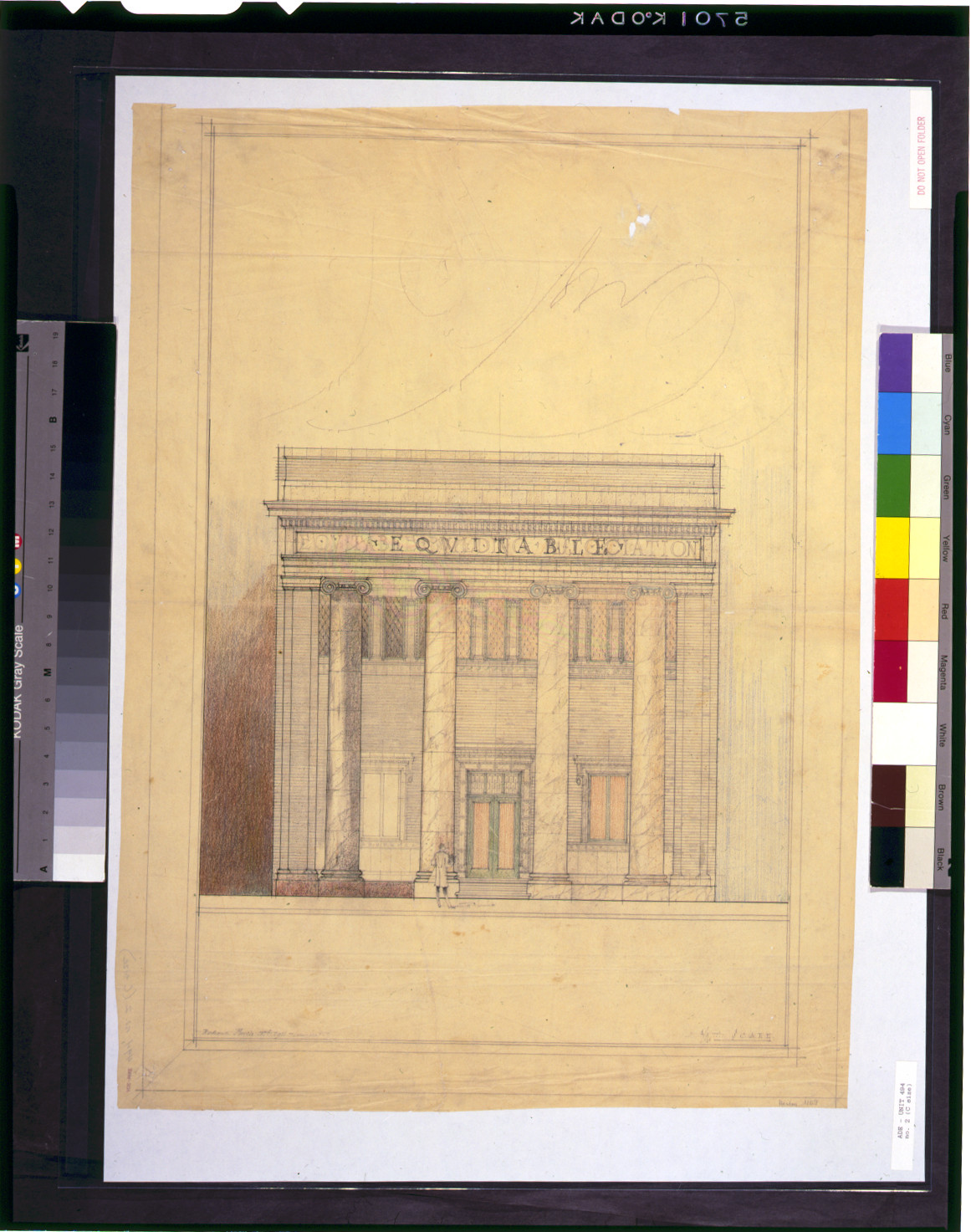 Historic Architecture - Washington DC - Bank building Equitable — historic image