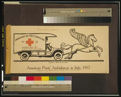 American poets' ambulances in Italy, 1917