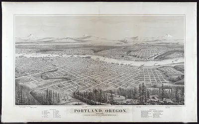 Portland, Oregon, 1880