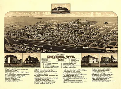 Cheyenne, Wyoming, 1868