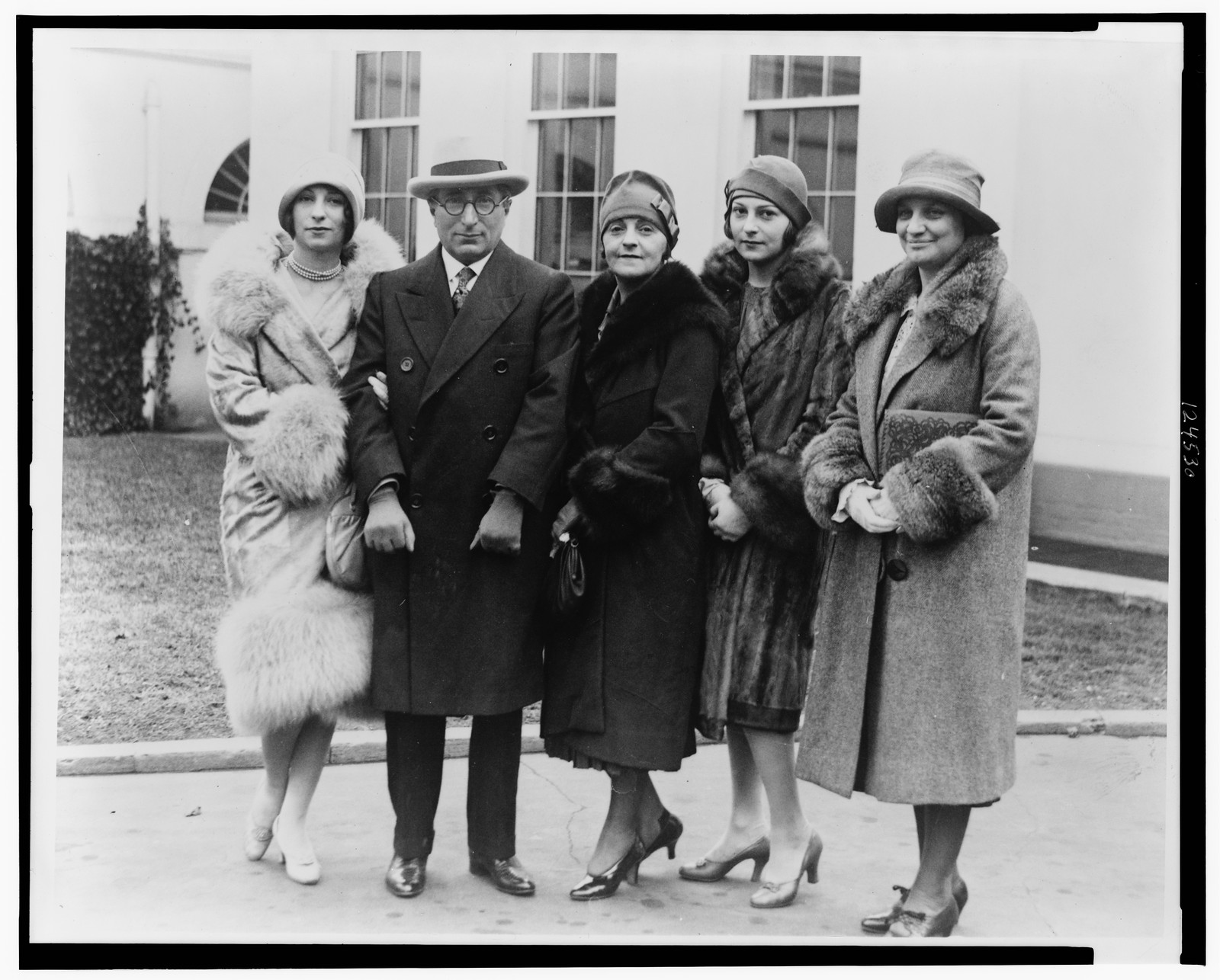 Movie magnate visits White House, [ca. 1925] — historic photograph