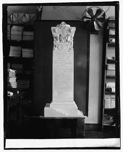 [Tombstone for soldier], 7/27/22