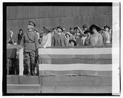 Genl. Mason, M. Patrick at Bolling Field Air Circus, 9/24/23
