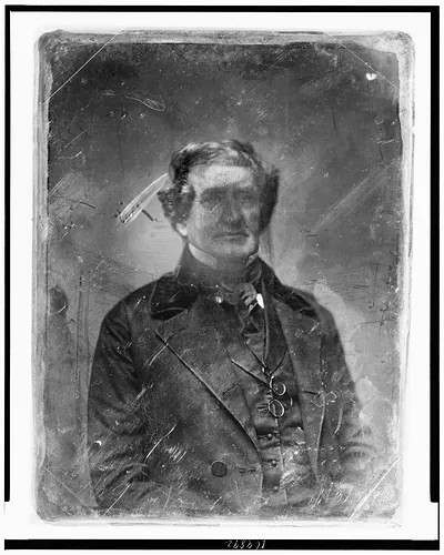 [Israel T. Hatch, half-length portrait, slightly to right, eyes front]