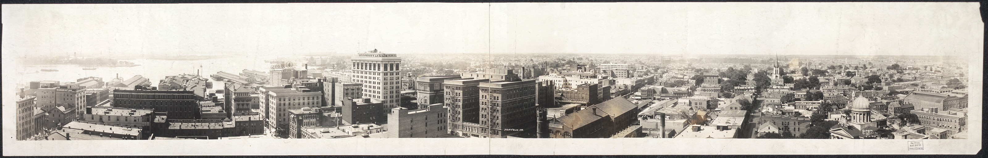 Norfolk 1919a, Virginia, 1919 — historic image