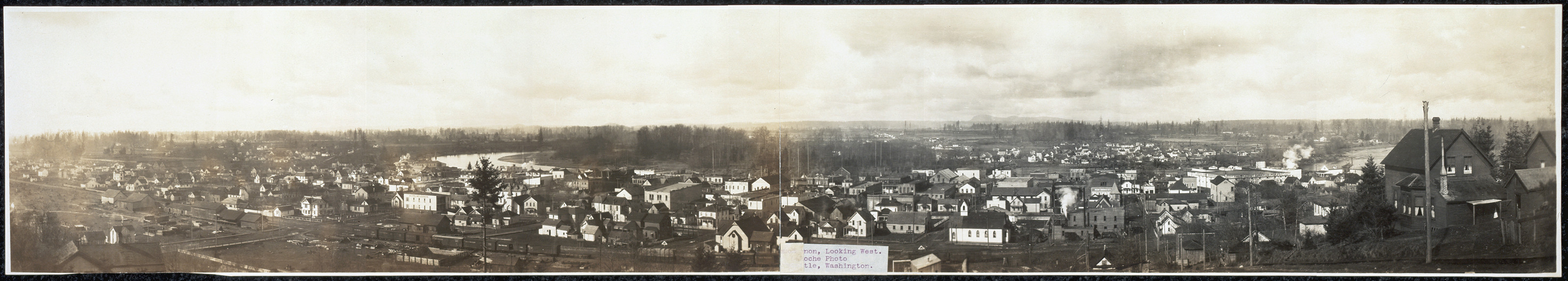 Mount Vernon, looking west, Washington, 1909, 1909 — historic image