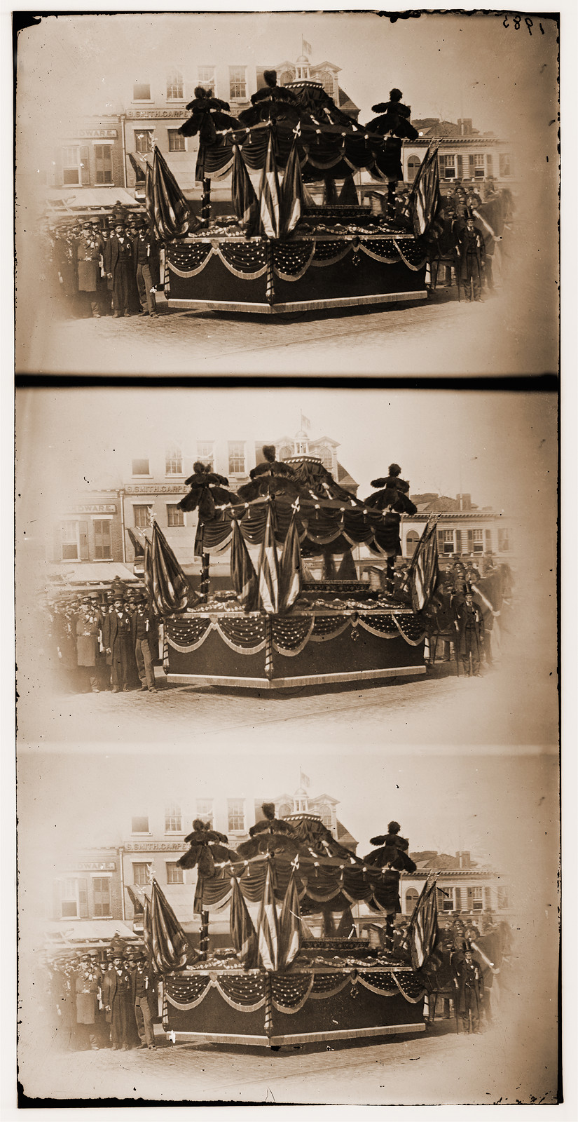 Lincoln funeral, 1865 — historic photograph