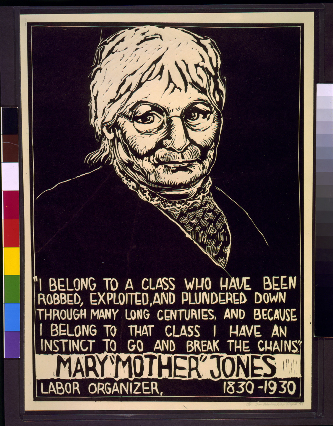 Mary "Mother" Jones, Labor Organizer, 1830-1930 — historic image
