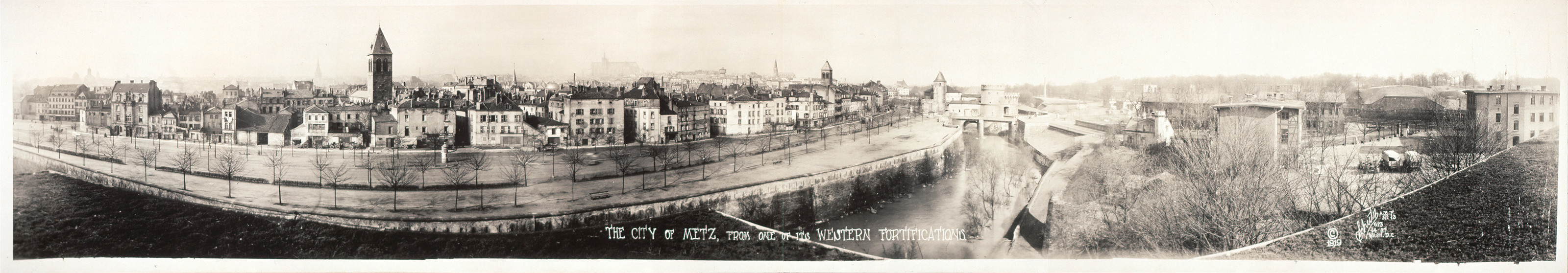 The City of Metz, France, 1918, 1918 — historic image