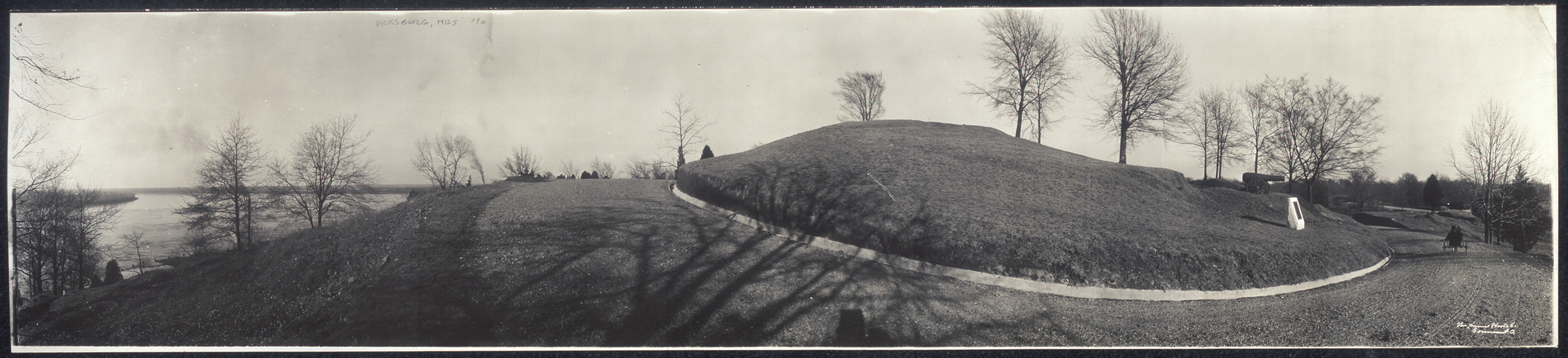 Panorama 2, battlefield, Vicksburg, Mississippi, 1910, 1910 — historic image