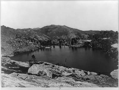 Lake Marian, Humboldt Mts, Nevada / T. H. O'Sullivan, phot.
