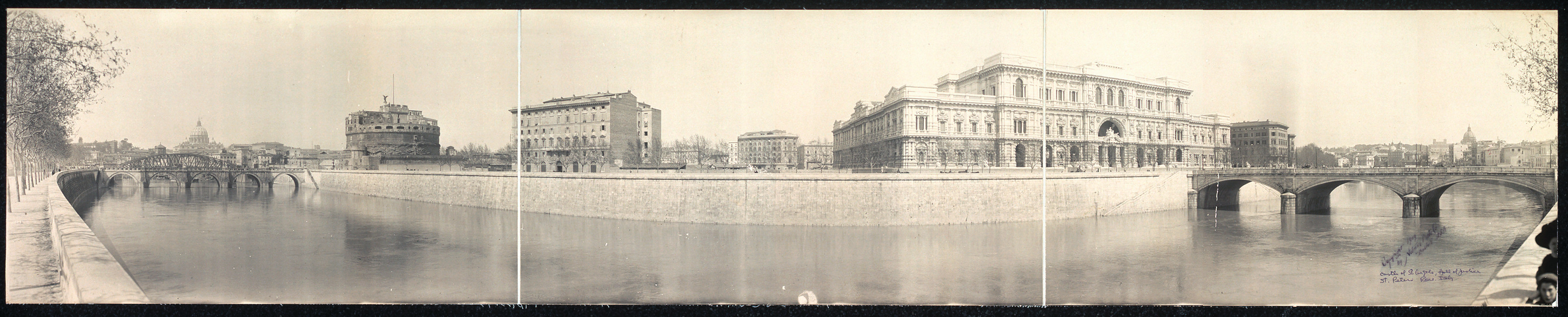 Castle St. Angelo, Hall of Justice, St. Peters, Italy, 1909, 1909 — historic image