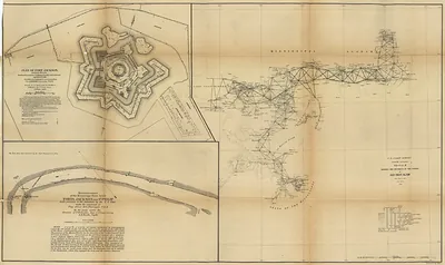 triangulation network from Mobile Bay by the Mississippi River delta.1862