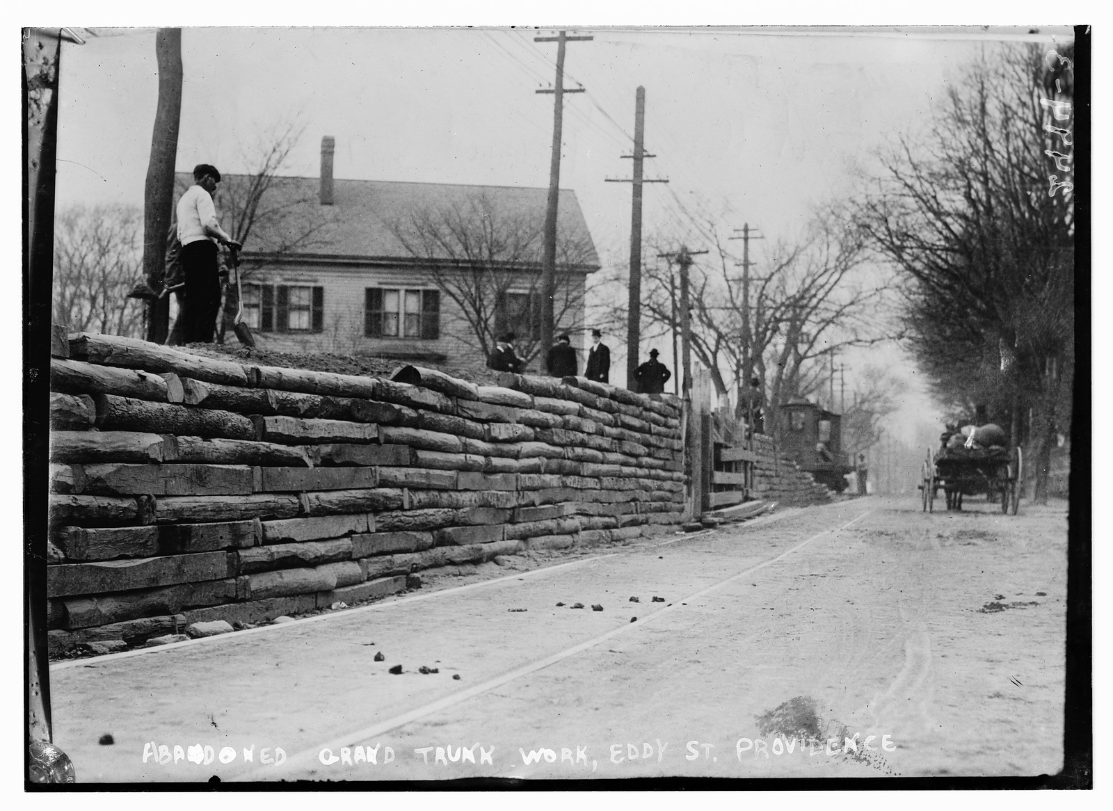 Abandoned Grand Truck Work, Eddy St. Providence, n/a — historic photograph