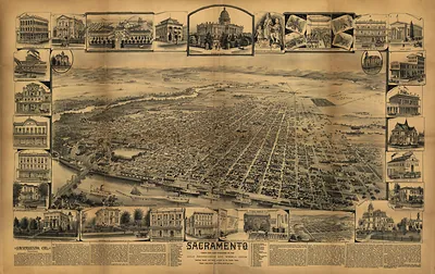 Sacramento, California, 1890