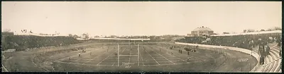 Haskins field, Drake, Iowa, 1908