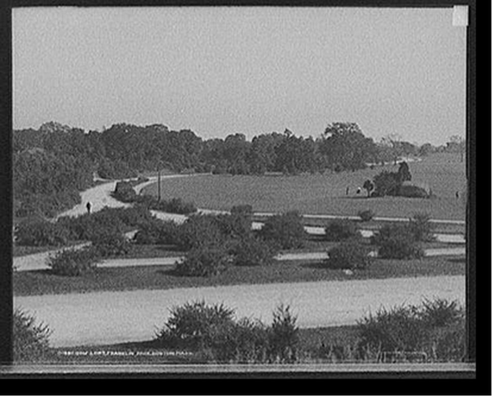 Golf links, Franklin Park, Boston, Mass., c[1906?] — historic photograph