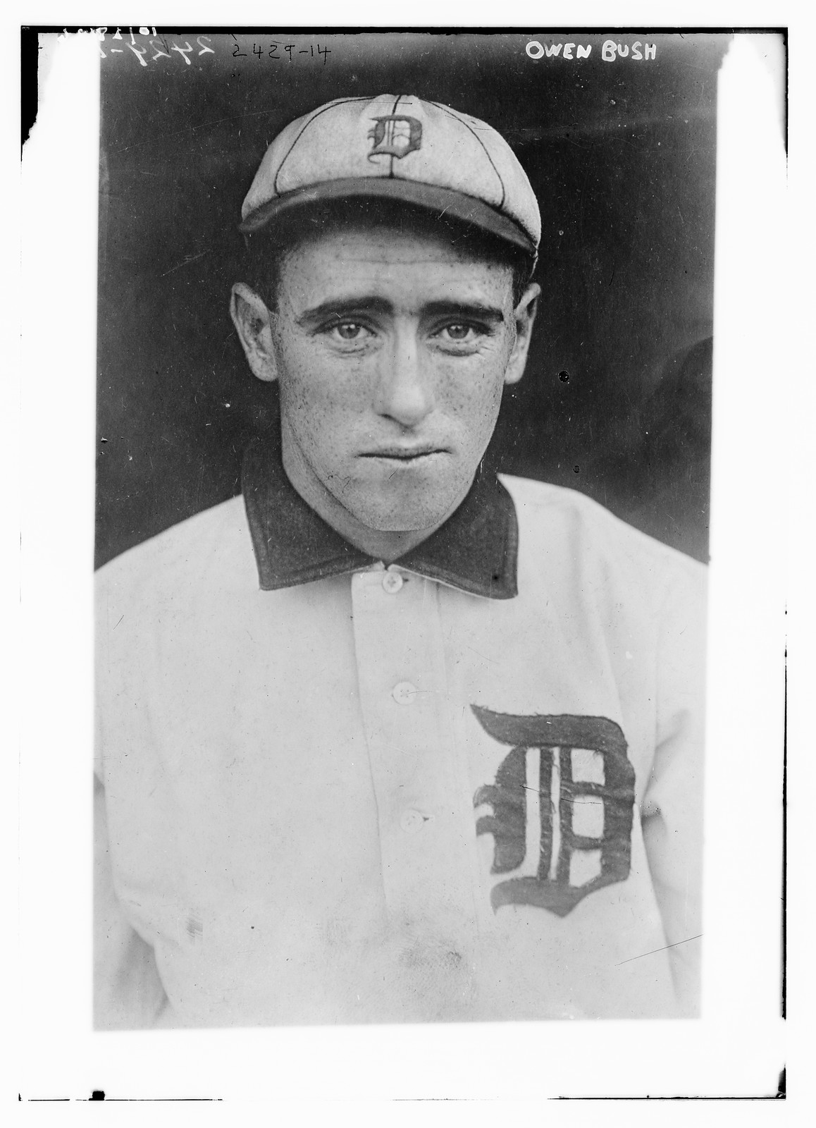Owen "Donie" Bush, Detroit AL (baseball), [1910] — historic photograph