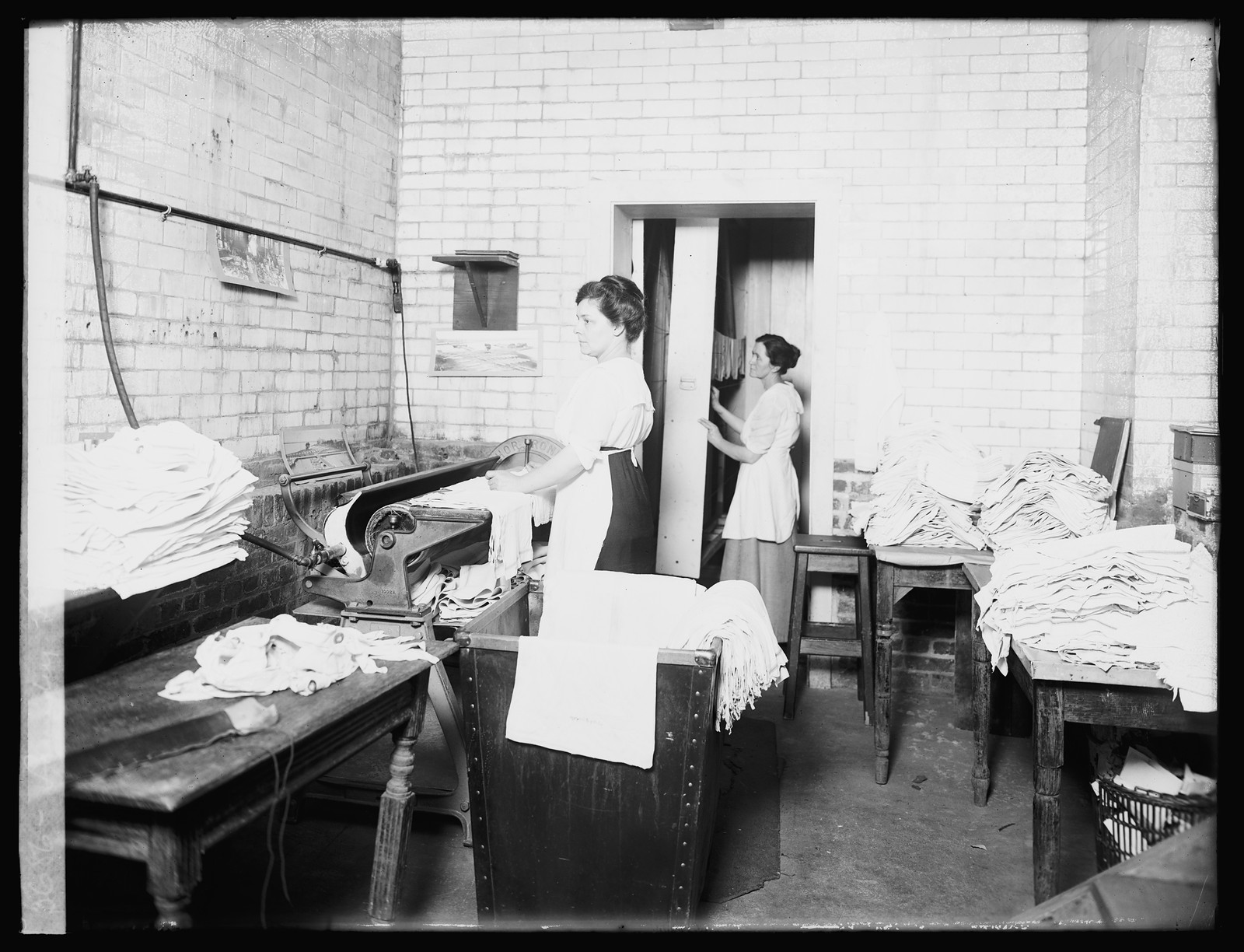 Laundry, Library of Congress, [Washington, D.C.], [1919 or 1920] — historic photograph