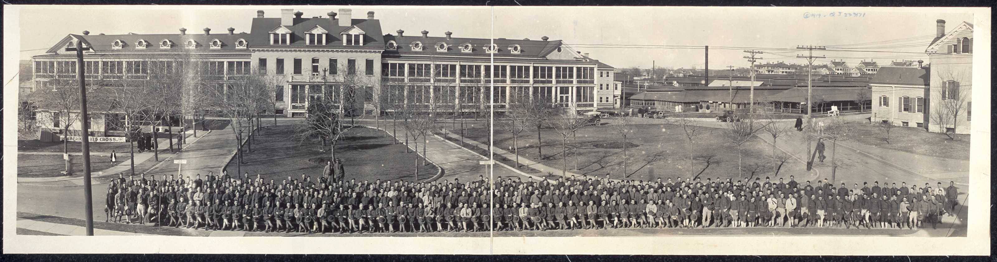 Army Base Hospital, Ft. Sam Houston, Texas, 1919, 1919 — historic image