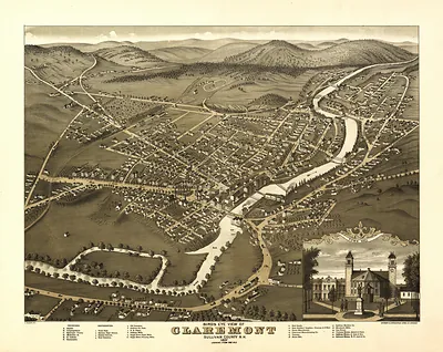 Claremont, New Hampshire, 1877