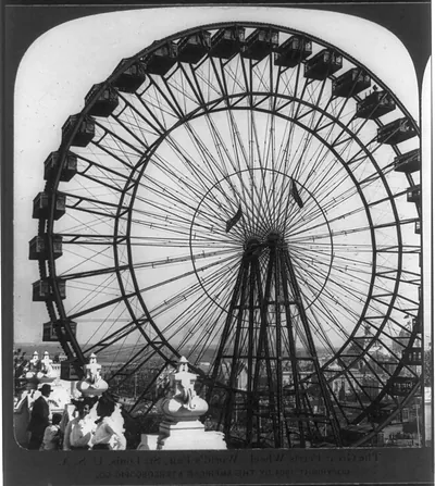 World's Fair, St. Louis: The great ferris wheel