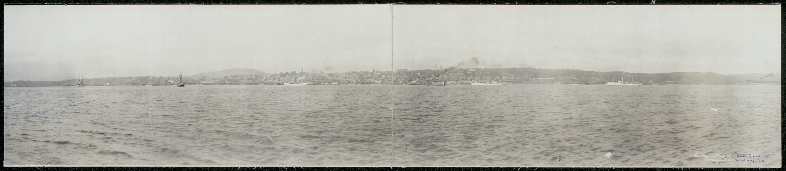 Water front, Newburgh, New York, 1909, 1909 — historic image