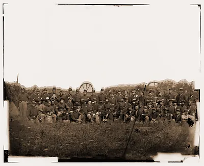 Bealton Virginia. Company K 93d New York Infantry. (Morgan Rifles)