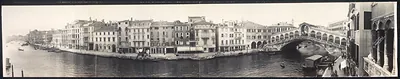 Panoramic view of Grand Canal, Venice, Italy, 1909