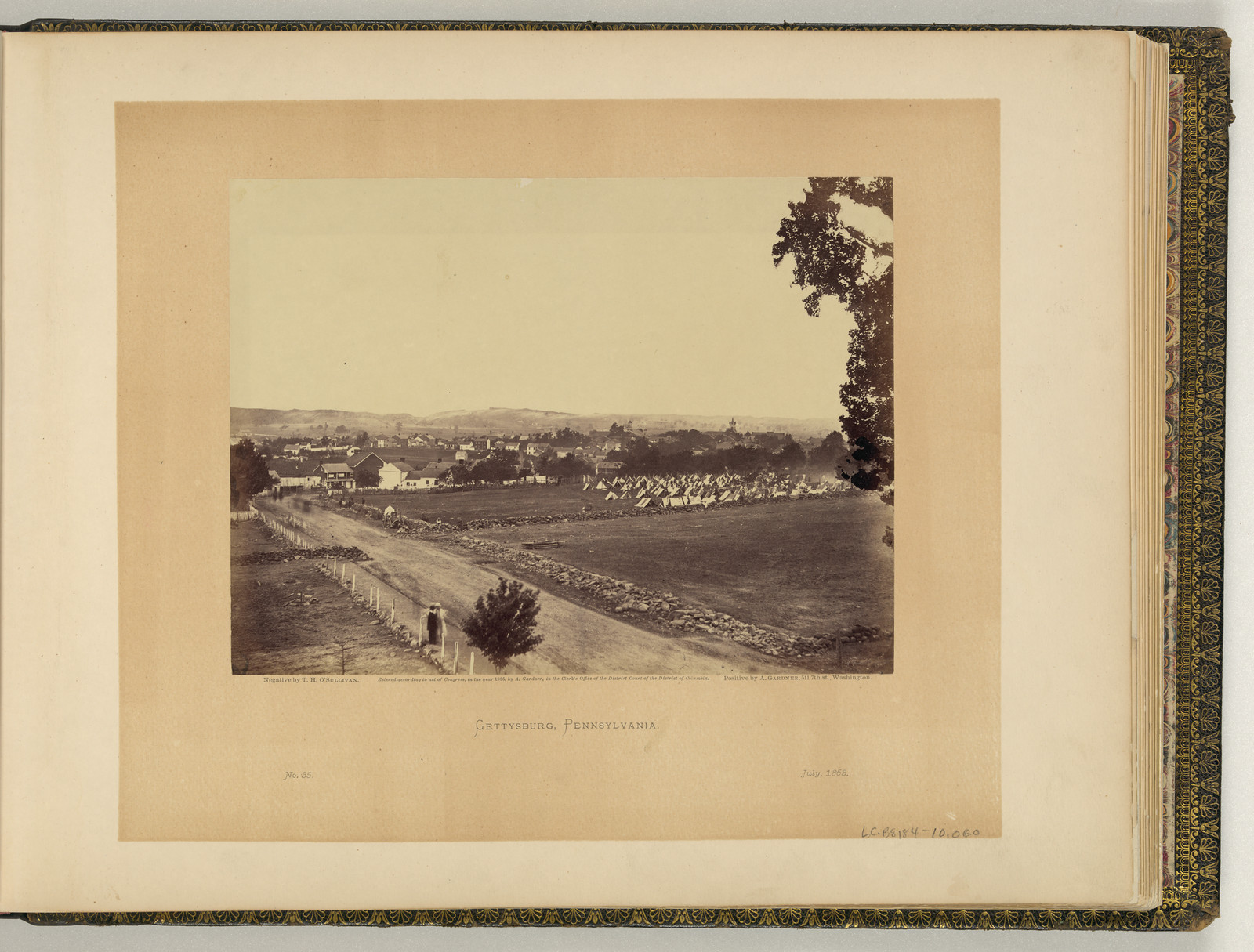 Gettysburg, Pennsylvania — historic image