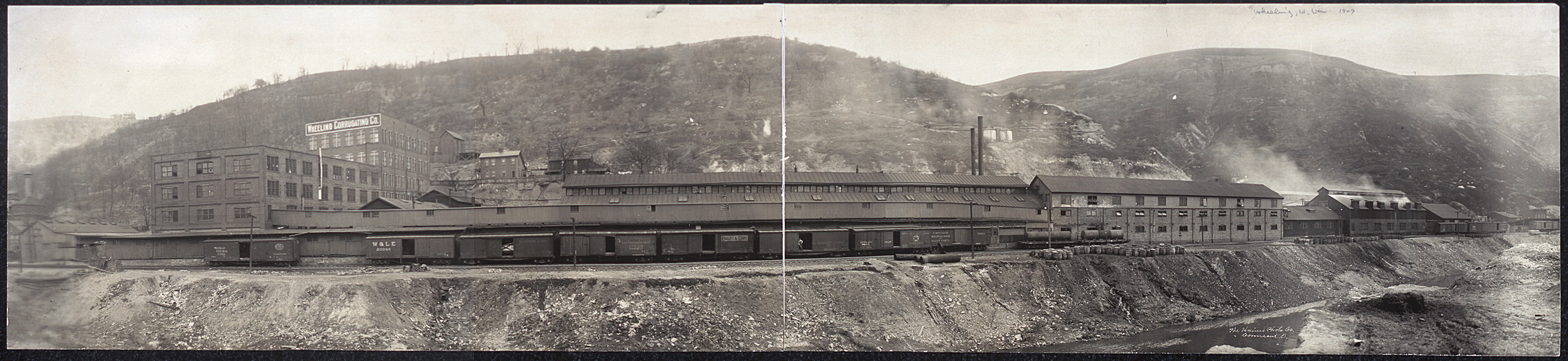 Wheeling Corrugating Wor, West Virginia, 1909 — historic image