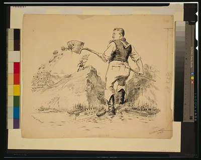 The first spadeful