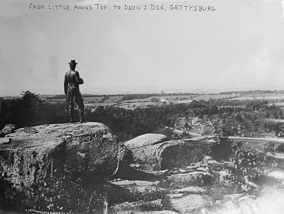 From Little Round Top to Devil's Den, Gettysburg