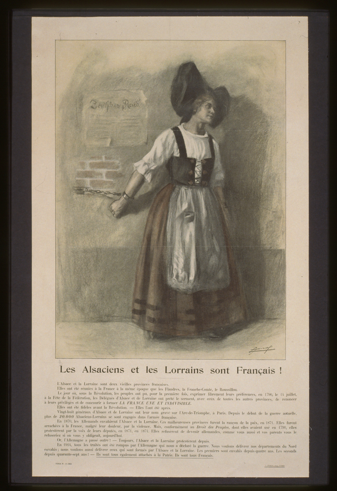 Les Alsacians et les Lo, 1914 — historic image