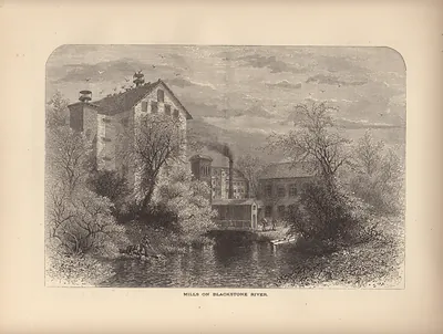 Mill on Blackstone River, Rhode Island