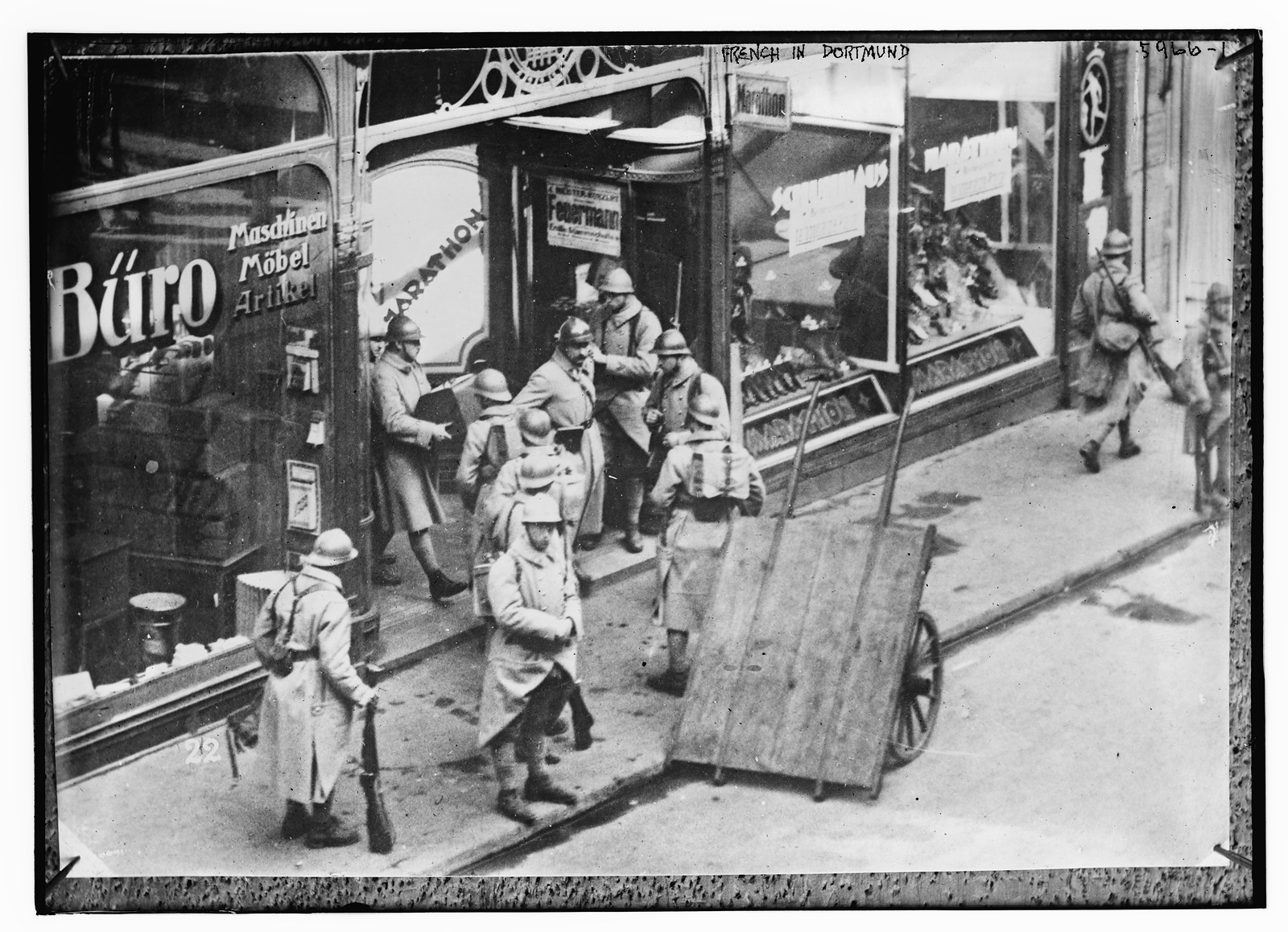 French in Dortmund, n/a — historic photograph