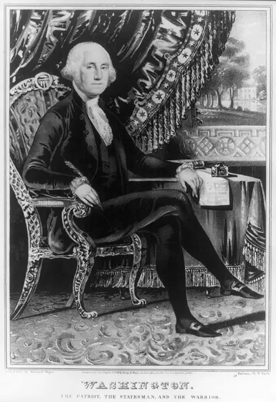 Washington. The patriot, the statesman, and the warrior