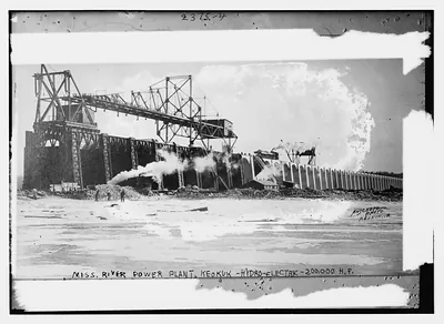Miss. River Power Plant, Keokuk - Hydro-Electric - 200,000 H.P.