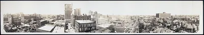 New Dallas skyline, April, Texas, 1913