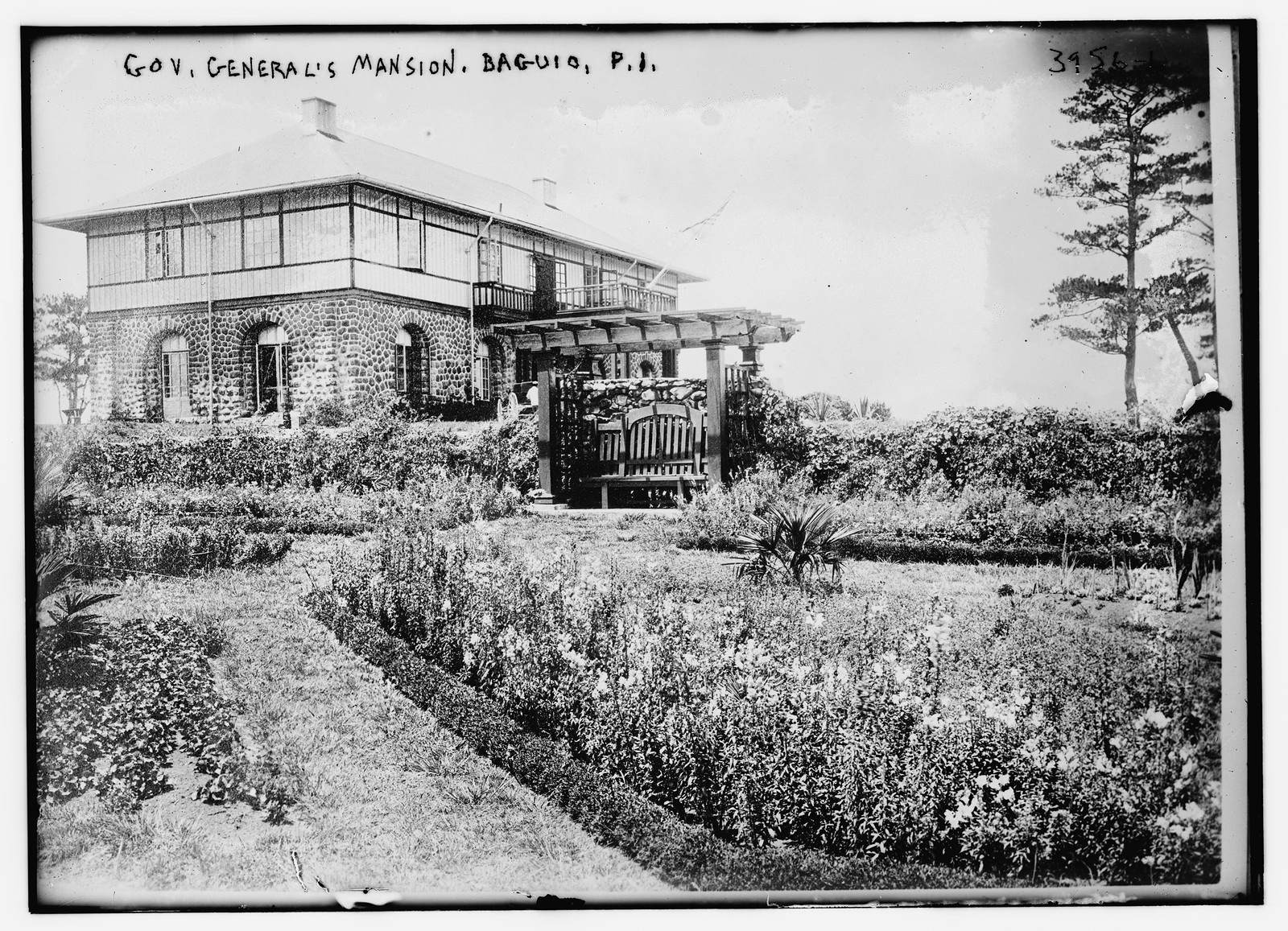 Gov. Gen's Mansion, Baguio, P.I., n/a — historic photograph