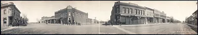 Woodward main streets, Iowa, 1907