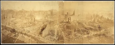 Boston fire 11-9,10, Massachusetts, 1872