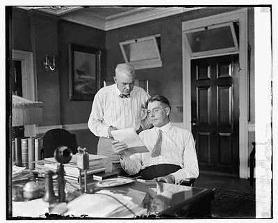Sec. Wilbur & J.L. Latimer, [8/7/24]