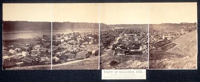 View of Madison, Indiana, 1866
