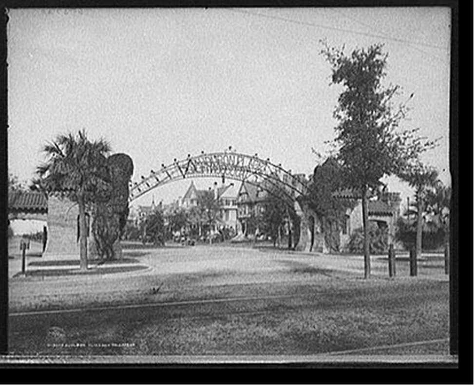 Audubon Place, New Orleans, La., c1906. — historic photograph